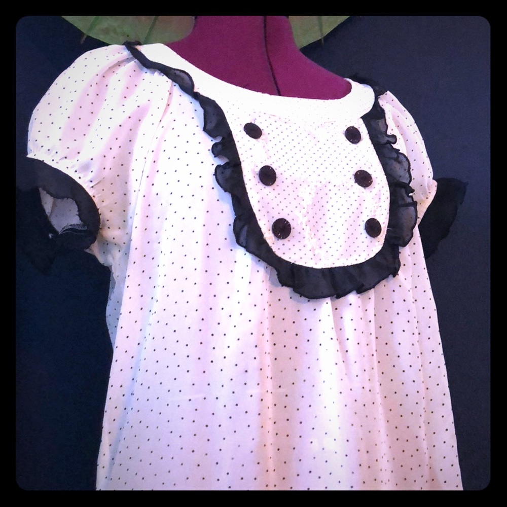 Polka Dot Baby Doll Dress